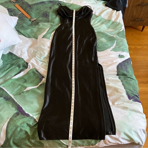 Vintage Atria Black Formal Dress - Picture 3 of 9